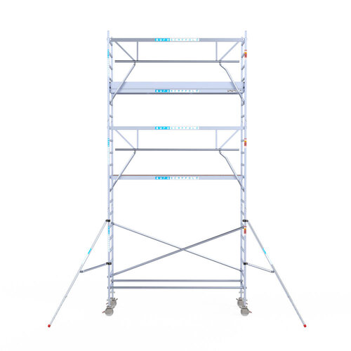 Euroscaffold Euro 90x305x7,2m werkhoogte carbon vloer enkele voorloopleuning Euroscaffold Euroscaffold Euro 90x305x7,2m werkhoogte carbon vloer enkele voorloopleuning