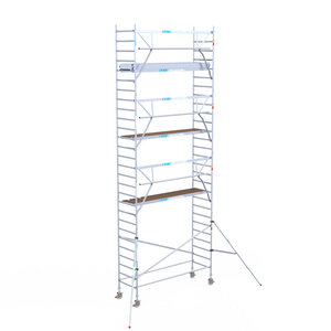 Euroscaffold Euroscaffold Euro 90x305x9,2m werkhoogte carbon vloer enkele voorloopleuning Euroscaffold Euro 90x305x9,2m werkhoogte carbon vloer enkele voorloopleuning