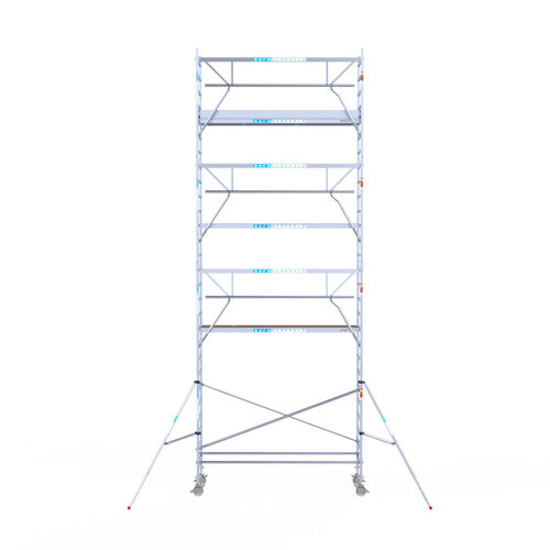 Euroscaffold Euro 90x305x9,2m werkhoogte carbon vloer enkele voorloopleuning Euroscaffold Euroscaffold Euro 90x305x9,2m werkhoogte carbon vloer enkele voorloopleuning