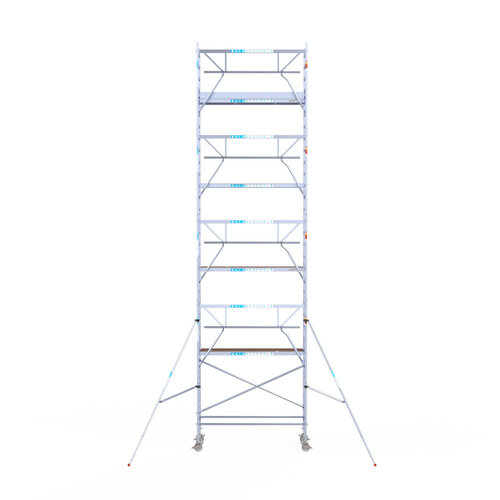Euroscaffold Euro 90x250x10,2m werkhoogte carbon vloer enkele voorloopleuning Euroscaffold Euroscaffold Euro 90x250x10,2m werkhoogte carbon vloer enkele voorloopleuning