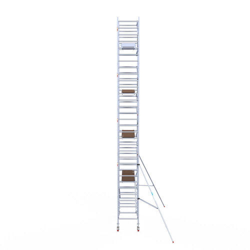 Euroscaffold Euro 90x250x10,2m werkhoogte carbon vloer enkele voorloopleuning Euroscaffold Euroscaffold Euro 90x250x10,2m werkhoogte carbon vloer enkele voorloopleuning