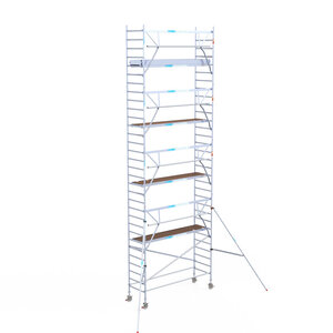 Euroscaffold Euroscaffold Euro 90x305x10,2m werkhoogte carbon vloer enkele voorloopleuning Euroscaffold Euro 90x305x10,2m werkhoogte carbon vloer enkele voorloopleuning