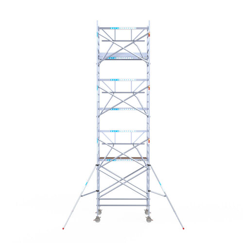 Euroscaffold Euro 135x190x8,2m werkhoogte enkele voorloopleuning Euroscaffold Euroscaffold Euro 135x190x8,2m werkhoogte enkele voorloopleuning