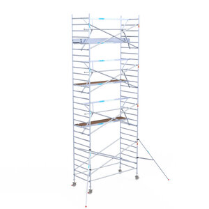 Euroscaffold Euroscaffold Euro 135x305x9,2m werkhoogte enkele voorloopleuning Euroscaffold Euro 135x305x9,2m werkhoogte enkele voorloopleuning