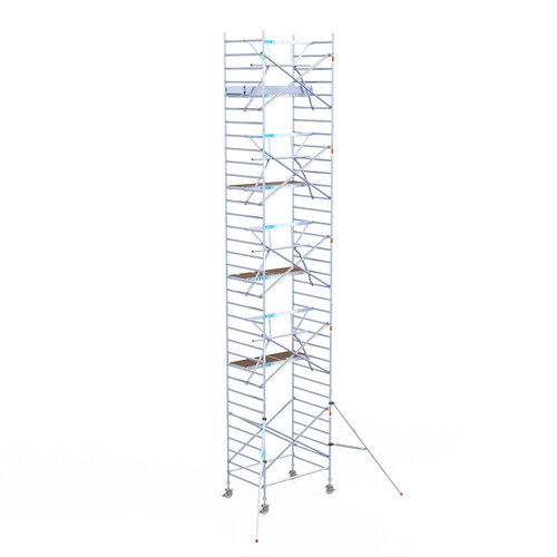 Euroscaffold Euro 135x190x11,2m werkhoogte enkele voorloopleuning Euroscaffold Euroscaffold Euro 135x190x11,2m werkhoogte enkele voorloopleuning