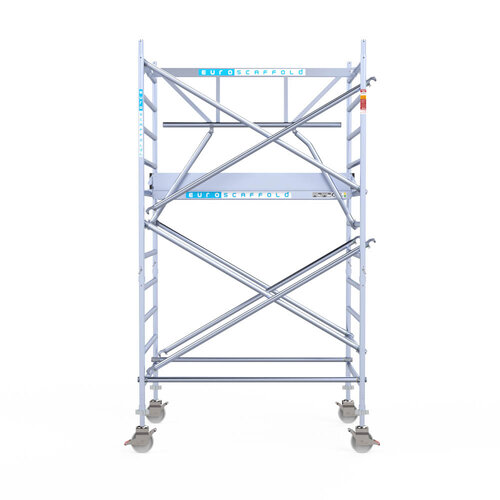 Euroscaffold Euro 135x190x4,2m werkhoogte carbon vloer enkele voorloopleuning Euroscaffold Euroscaffold Euro 135x190x4,2m werkhoogte carbon vloer enkele voorloopleuning