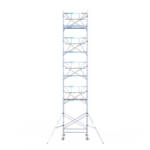 Euroscaffold Euro 135x190x11,2m werkhoogte carbon vloer enkele voorloopleuning Euroscaffold Euroscaffold Euro 135x190x11,2m werkhoogte carbon vloer enkele voorloopleuning