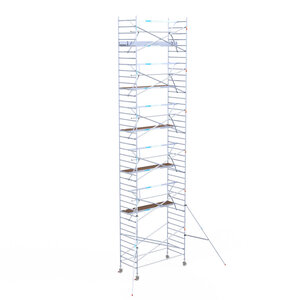 Euroscaffold Euroscaffold Euro 135x305x13,2m werkhoogte carbon vloer enkele voorloopleuning Euroscaffold Euro 135x305x13,2m werkhoogte carbon vloer enkele voorloopleuning
