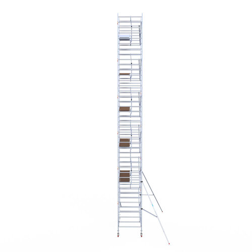 Euroscaffold Euro 135x305x13,2m werkhoogte carbon vloer enkele voorloopleuning Euroscaffold Euroscaffold Euro 135x305x13,2m werkhoogte carbon vloer enkele voorloopleuning