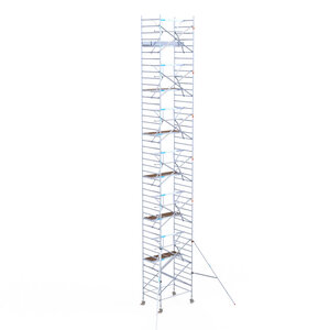 Euroscaffold Euroscaffold Euro 135x190x14,2m werkhoogte carbon vloer enkele voorloopleuning Euroscaffold Euro 135x190x14,2m werkhoogte carbon vloer enkele voorloopleuning