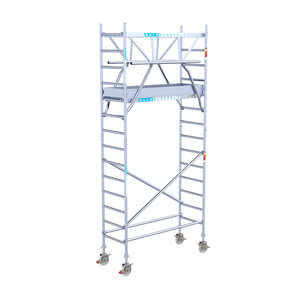 Euroscaffold Euroscaffold Euro 75x190x5,2m werkhoogte dubbele voorloopleuning Euroscaffold Euro 75x190x5,2m werkhoogte dubbele voorloopleuning