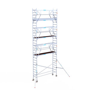 Euroscaffold Euroscaffold Euro 75x305x9,2m werkhoogte dubbele voorloopleuning Euroscaffold Euro 75x305x9,2m werkhoogte dubbele voorloopleuning