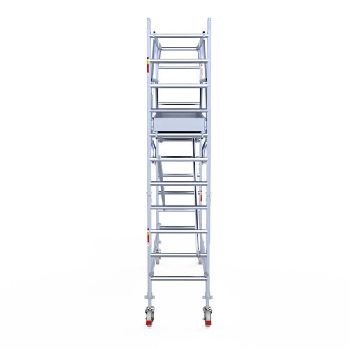 Euroscaffold Euro 75x305x4,2m werkhoogte carbon vloer dubbele voorloopleuning Euroscaffold Euroscaffold Euro 75x305x4,2m werkhoogte carbon vloer dubbele voorloopleuning