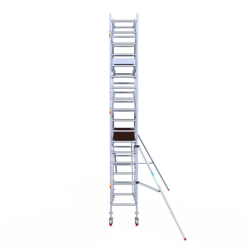 Euroscaffold Euro 75x250x6,2m werkhoogte carbon vloer dubbele voorloopleuning Euroscaffold Euroscaffold Euro 75x250x6,2m werkhoogte carbon vloer dubbele voorloopleuning