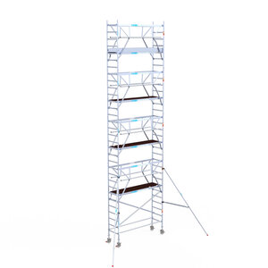 Euroscaffold Euroscaffold Euro 75x250x10,2m werkhoogte carbon vloer dubbele voorloopleuning Euroscaffold Euro 75x250x10,2m werkhoogte carbon vloer dubbele voorloopleuning