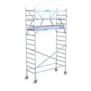 Euroscaffold Euroscaffold Euro 90x250x5,2m werkhoogte dubbele voorloopleuning Euroscaffold Euro 90x250x5,2m werkhoogte dubbele voorloopleuning