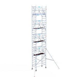 Euroscaffold Euroscaffold Euro 90x190x10,2m werkhoogte dubbele voorloopleuning Euroscaffold Euro 90x190x10,2m werkhoogte dubbele voorloopleuning