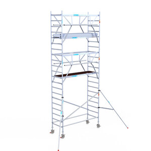 Euroscaffold Euro 90x250x7,2m werkhoogte carbon vloer dubbele voorloopleuning