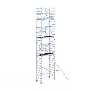 Euroscaffold Euroscaffold Euro 90x190x9,2m werkhoogte carbon vloer dubbele voorloopleuning Euroscaffold Euro 90x190x9,2m werkhoogte carbon vloer dubbele voorloopleuning