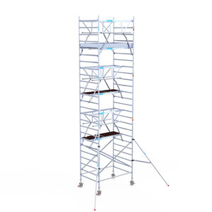 Euroscaffold Euroscaffold Euro 135x190x8,2m werkhoogte dubbele voorloopleuning Euroscaffold Euro 135x190x8,2m werkhoogte dubbele voorloopleuning