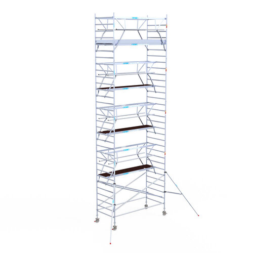 Euroscaffold Euro 135x305x10,2m werkhoogte dubbele voorloopleuning Euroscaffold Euroscaffold Euro 135x305x10,2m werkhoogte dubbele voorloopleuning
