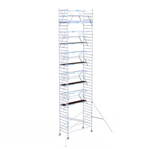 Euroscaffold Euroscaffold Euro 135x305x13,2m werkhoogte dubbele voorloopleuning Euroscaffold Euro 135x305x13,2m werkhoogte dubbele voorloopleuning