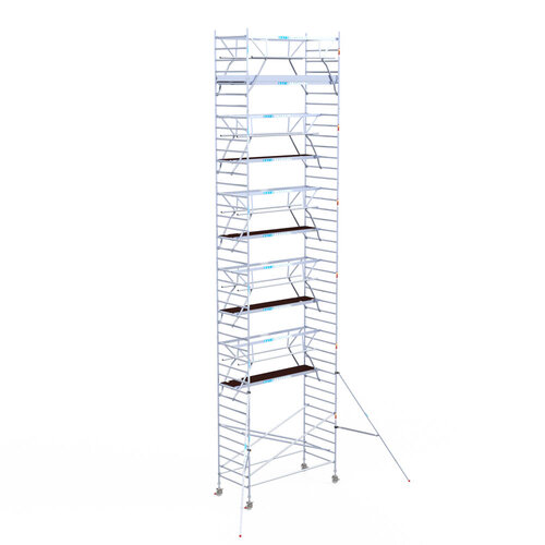 Euroscaffold Euro 135x305x13,2m werkhoogte dubbele voorloopleuning Euroscaffold Euroscaffold Euro 135x305x13,2m werkhoogte dubbele voorloopleuning