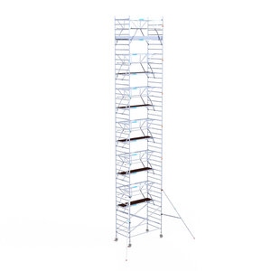 Euroscaffold Euroscaffold Euro 135x250x14,2m werkhoogte dubbele voorloopleuning Euroscaffold Euro 135x250x14,2m werkhoogte dubbele voorloopleuning