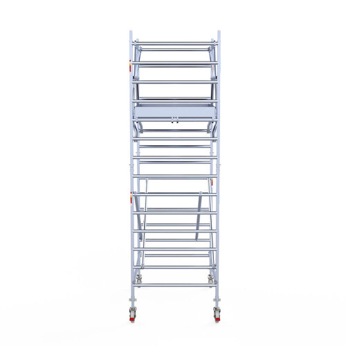 Euroscaffold Euro 135x190x5,2m werkhoogte carbon vloer dubbele voorloopleuning Euroscaffold Euroscaffold Euro 135x190x5,2m werkhoogte carbon vloer dubbele voorloopleuning