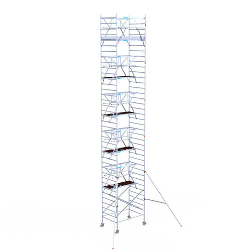 Euroscaffold Euro 135x190x12,2m werkhoogte carbon vloer dubbele voorloopleuning Euroscaffold Euroscaffold Euro 135x190x12,2m werkhoogte carbon vloer dubbele voorloopleuning