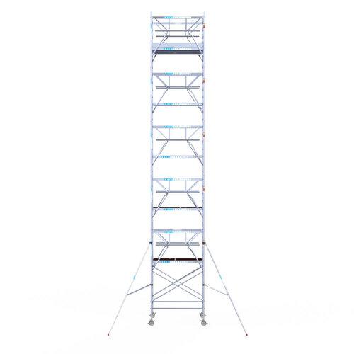 Euroscaffold Euro 135x190x12,2m werkhoogte carbon vloer dubbele voorloopleuning Euroscaffold Euroscaffold Euro 135x190x12,2m werkhoogte carbon vloer dubbele voorloopleuning