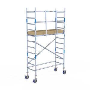Alumexx Rolsteiger Alumexx Light 75x190 4,2m werkhoogte - Carbon platformen Rolsteiger Alumexx Light 75x190 4,2m werkhoogte - Carbon platformen