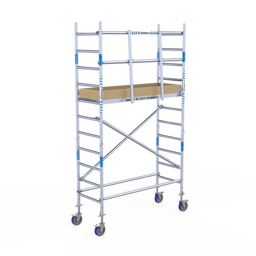 Rolsteiger Alumexx Light 75x190 4,2m werkhoogte - Carbon platformen Alumexx Rolsteiger Alumexx Light 75x190 4,2m werkhoogte - Carbon platformen