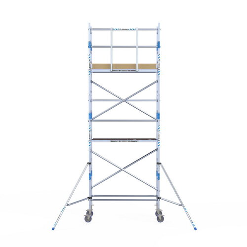 Rolsteiger Alumexx Light 75x190 6,2m werkhoogte  - Carbon platformen Alumexx Rolsteiger Alumexx Light 75x190 6,2m werkhoogte  - Carbon platformen