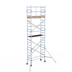 Alumexx Rolsteiger Alumexx Light 75x190 7,2m werkhoogte  - Carbon platformen Rolsteiger Alumexx Light 75x190 7,2m werkhoogte  - Carbon platformen