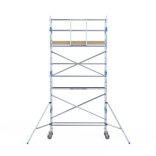 Rolsteiger Alumexx Light 75x250 6,2m werkhoogte geschoord Carbon vloer Alumexx Rolsteiger Alumexx Light 75x250 6,2m werkhoogte geschoord Carbon vloer