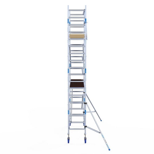 Rolsteiger Alumexx Light 75x250 6,2m werkhoogte geschoord Carbon vloer Alumexx Rolsteiger Alumexx Light 75x250 6,2m werkhoogte geschoord Carbon vloer