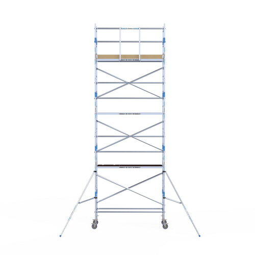 Alumexx Rolsteiger Alumexx Light 75x250 8,2m werkhoogte geschoord Carbon vloer