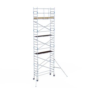 Alumexx Rolsteiger Alumexx Light 75x250 9,2m werkhoogte geschoord Carbon vloer Rolsteiger Alumexx Light 75x250 9,2m werkhoogte geschoord Carbon vloer