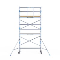 Alumexx Rolsteiger Alumexx Light 90x250 6,2m werkhoogte geschoord Alumexx Rolsteiger Alumexx Light 90x250 6,2m werkhoogte geschoord