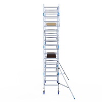 Alumexx Rolsteiger Alumexx Light 90x250 6,2m werkhoogte geschoord Alumexx Rolsteiger Alumexx Light 90x250 6,2m werkhoogte geschoord