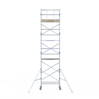 Alumexx Rolsteiger Alumexx Light 90x190 9,2m werkhoogte geschoord Alumexx Rolsteiger Alumexx Light 90x190 9,2m werkhoogte geschoord