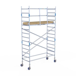 Alumexx Rolsteiger Alumexx Light 90x250 5,2m werkhoogte geschoord Carbon vloer Rolsteiger Alumexx Light 90x250 5,2m werkhoogte geschoord Carbon vloer