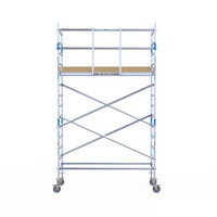 Alumexx Rolsteiger Alumexx Light 90x250 5,2m werkhoogte geschoord Carbon vloer Alumexx Rolsteiger Alumexx Light 90x250 5,2m werkhoogte geschoord Carbon vloer