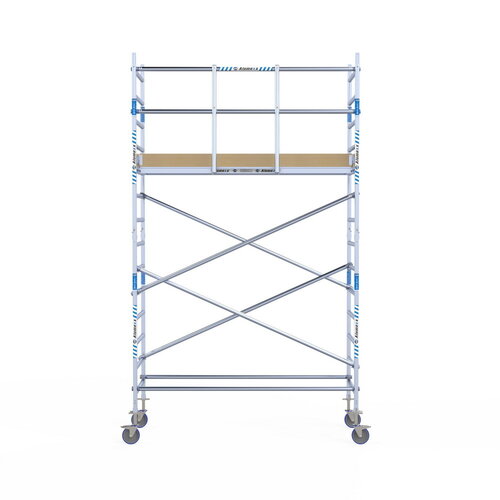 Rolsteiger Alumexx Light 90x250 5,2m werkhoogte geschoord Carbon vloer Alumexx Rolsteiger Alumexx Light 90x250 5,2m werkhoogte geschoord Carbon vloer