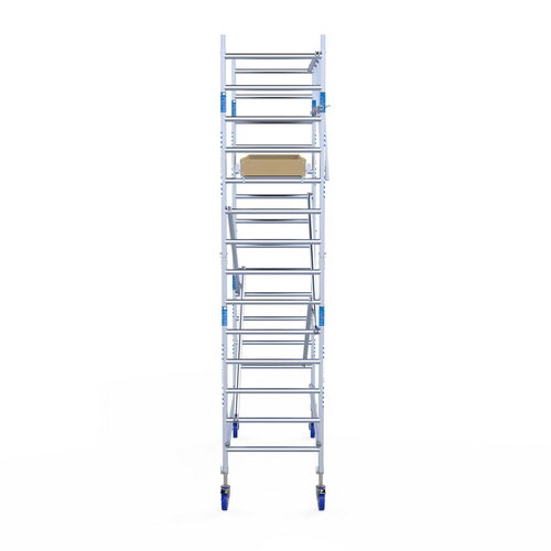 Rolsteiger Alumexx Light 90x250 5,2m werkhoogte geschoord Carbon vloer Alumexx Rolsteiger Alumexx Light 90x250 5,2m werkhoogte geschoord Carbon vloer
