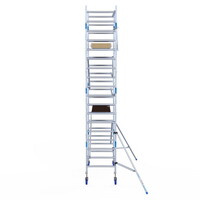 Alumexx Rolsteiger Alumexx Light 90x190 6,2m werkhoogte geschoord Carbon vloer Alumexx Rolsteiger Alumexx Light 90x190 6,2m werkhoogte geschoord Carbon vloer