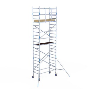 Alumexx Rolsteiger Alumexx Light 90x190 7,2m werkhoogte geschoord Carbon vloer Rolsteiger Alumexx Light 90x190 7,2m werkhoogte geschoord Carbon vloer