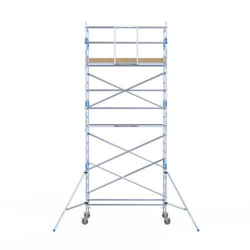 Alumexx Rolsteiger Alumexx Light 90x250 7,2m werkhoogte geschoord Carbon vloer