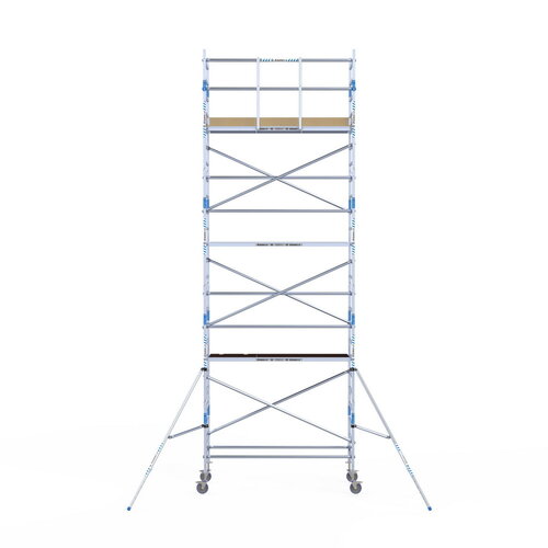 Alumexx Rolsteiger Alumexx Light 90x250 8,2m werkhoogte geschoord Carbon vloer